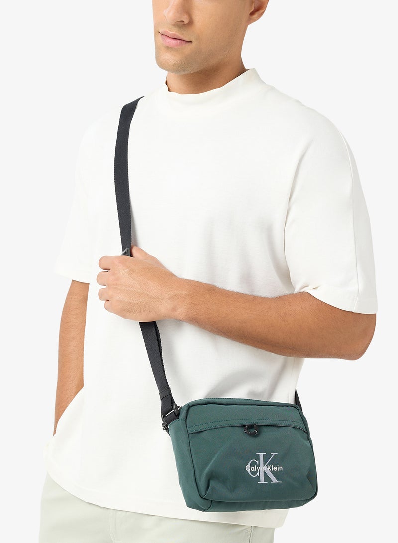 CALVIN KLEIN Bold Logo Nylon Camera Bag - Image 1